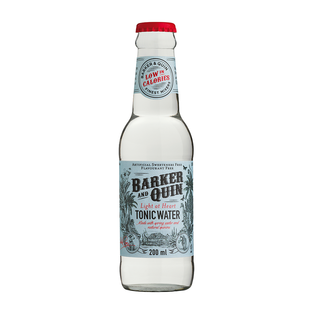 Barker & Quin Light at Heart Tonic Water (4x200ml)