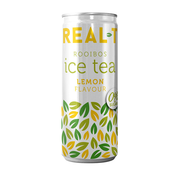 Real T Rooibos Iced Tea Lemon Flavour (6x300ml)