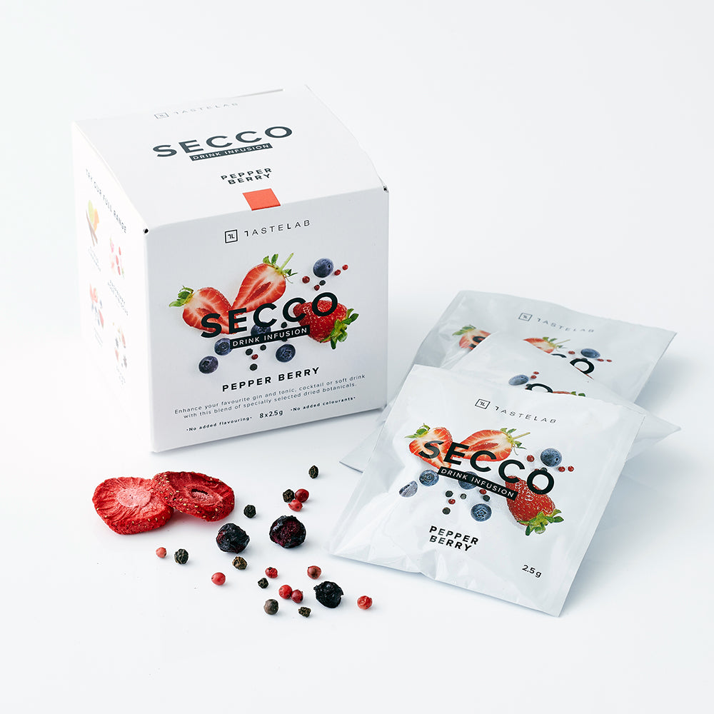 Secco Pepper Berry Drink Infusion (Pack of 8)