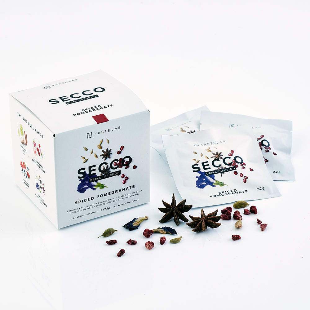 Secco Spiced Pomegranate Drink Infusion (Pack of 8)