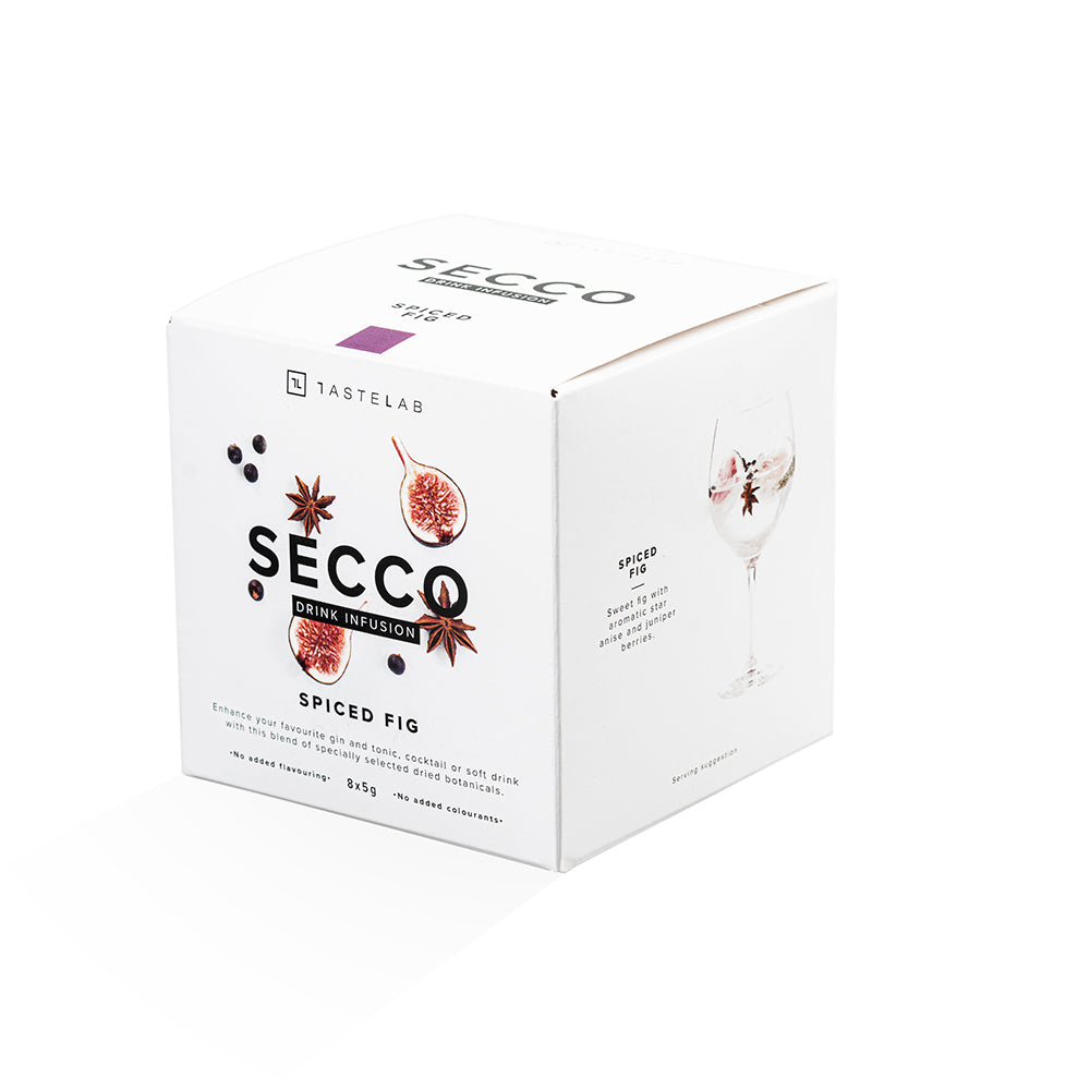 Secco Spiced Fig Drink Infusion (Pack of 8)