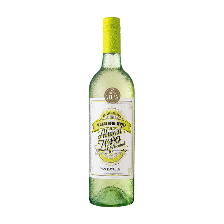 Almost Zero Wonderful White Sauvignon Blanc De-Alcoholised Wine 750ml