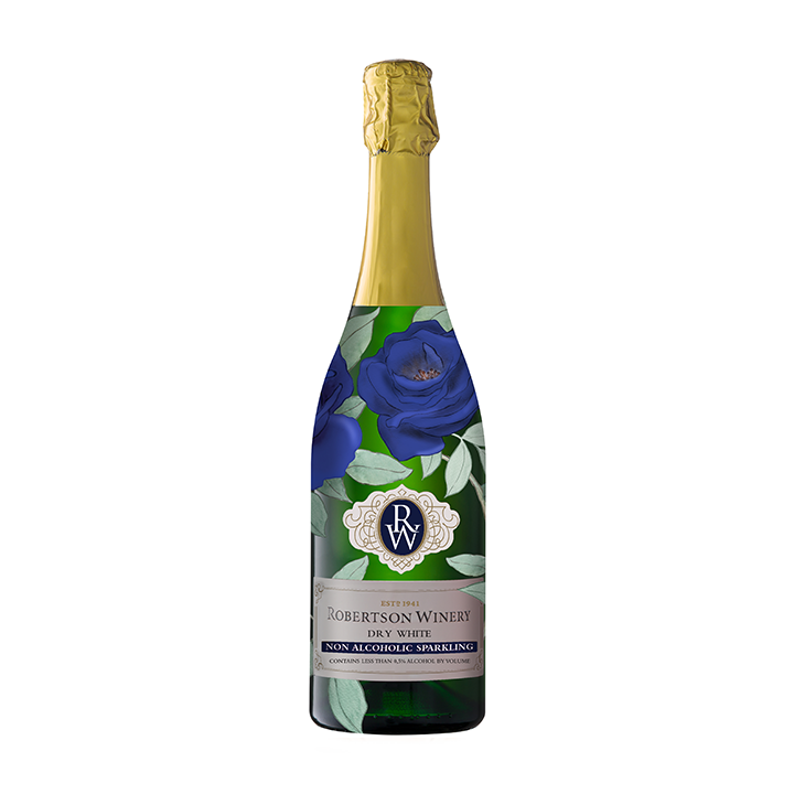 Robertson Dry Sparkling White Non-Alcoholic Wine 750ml