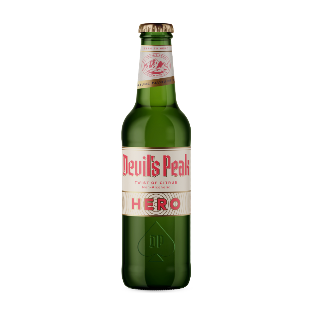 Devil's Peak Hero Twist of Citrus 0.5% Alc (6x330ml)