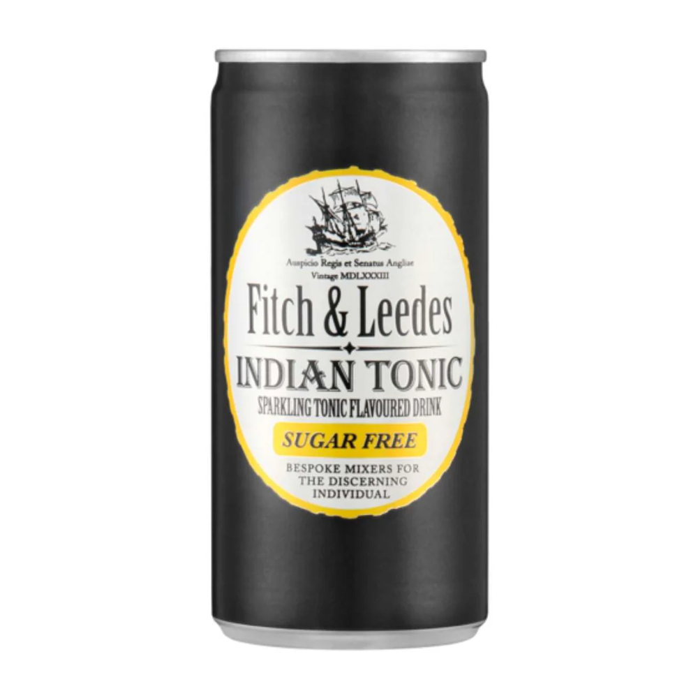 Fitch & Leedes Sugar-Free Indian Tonic (6x200ml)