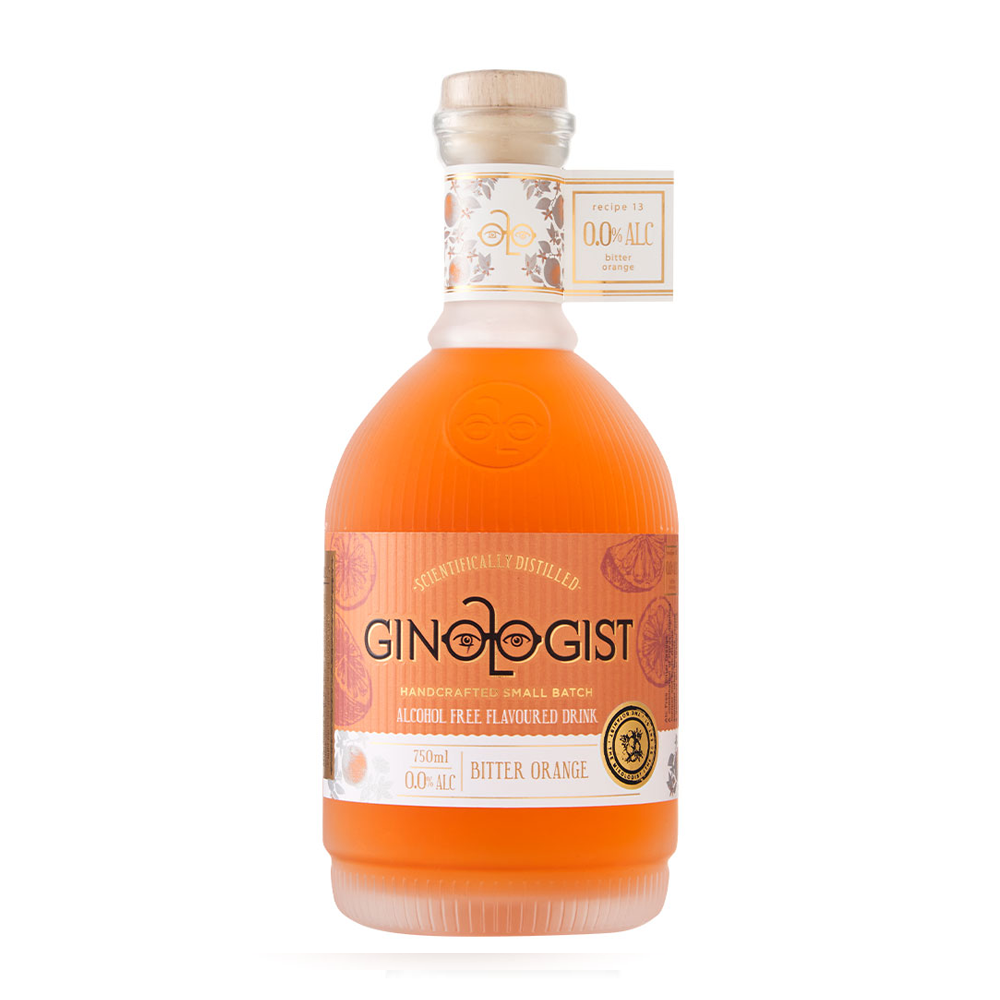Ginologist Bitter Orange Non-Alcoholic Gin 750ml