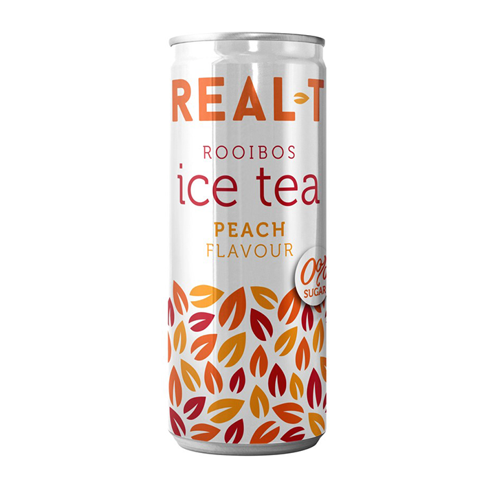 Real T Rooibos Iced Tea Peach Flavour (6x300ml)
