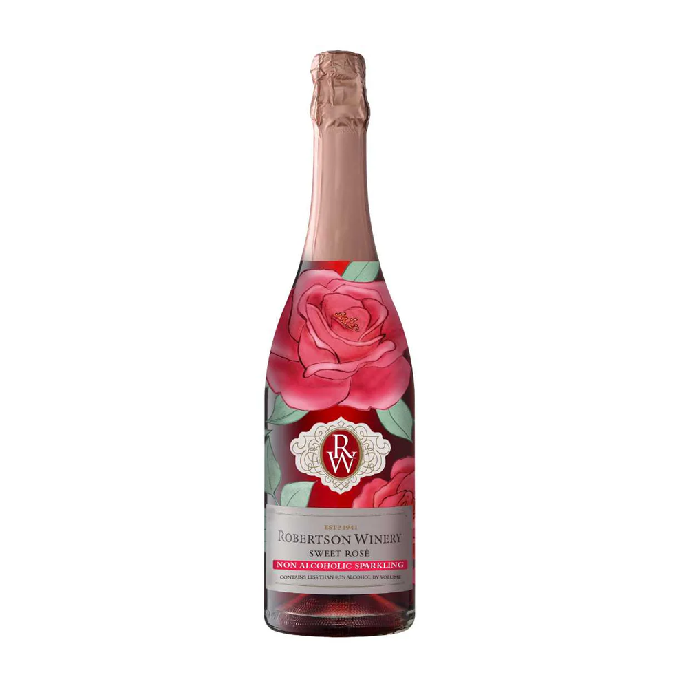 Robertson Sparkling Sweet Rosé Non-Alcoholic Wine 750ml