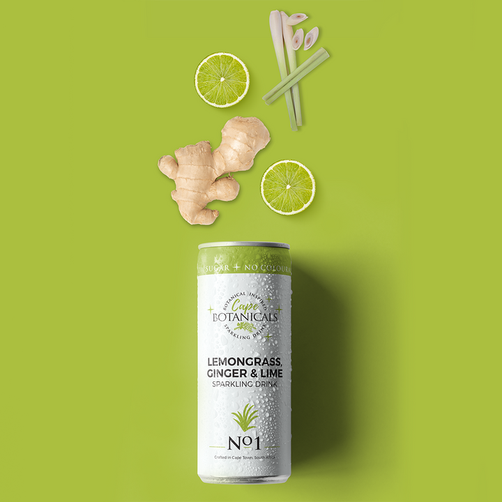 Lemongrass, Ginger & Lime | Sparkling Drink
