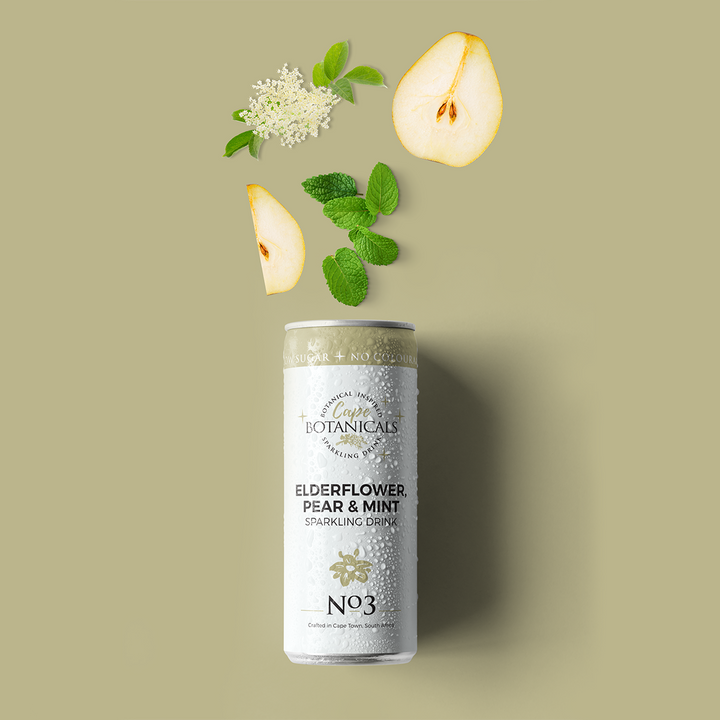 Elderflower, Pear & Mint | Sparkling Drink