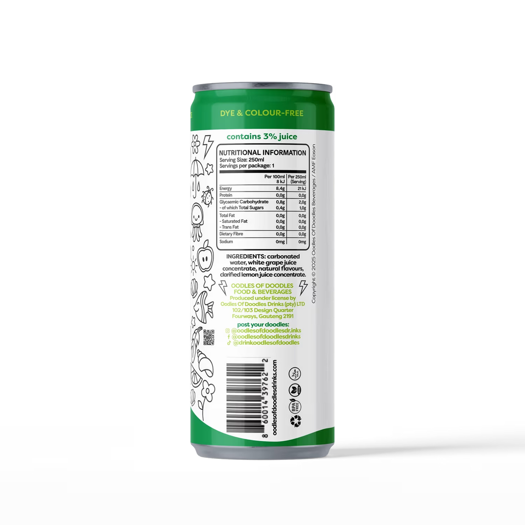 Green Apple & Lime | Fizzy Water