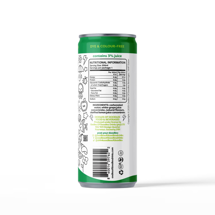 Green Apple & Lime | Fizzy Water