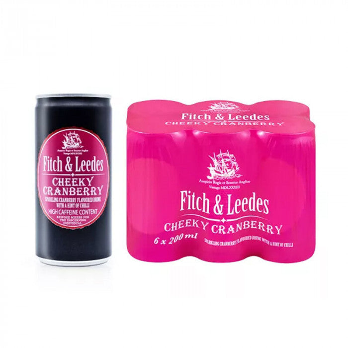 Fitch & Leedes Cheeky Cranberry (6x200ml)
