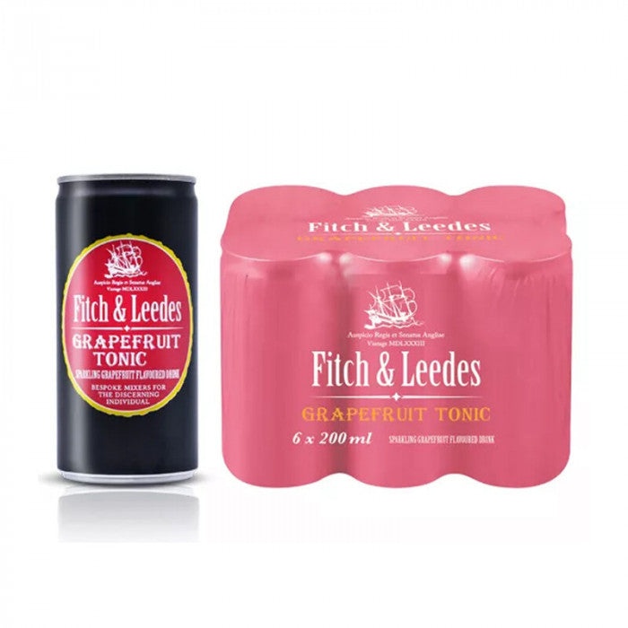 Fitch & Leedes Grapefuit Tonic (6x200ml)