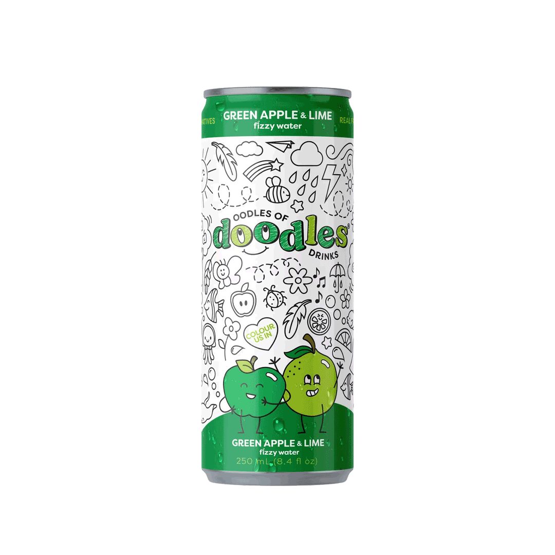 Green Apple & Lime | Fizzy Water