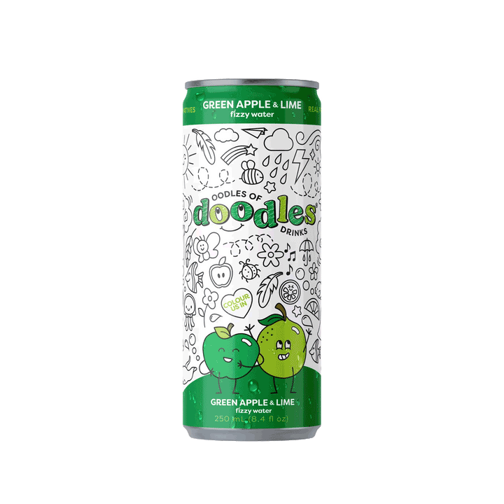 Green Apple & Lime | Fizzy Water