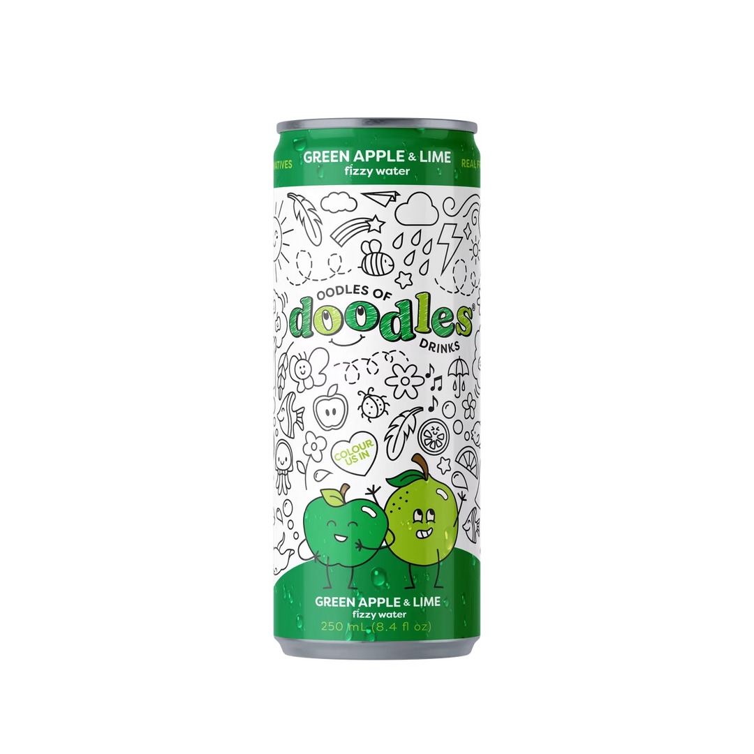 Green Apple & Lime | Fizzy Water