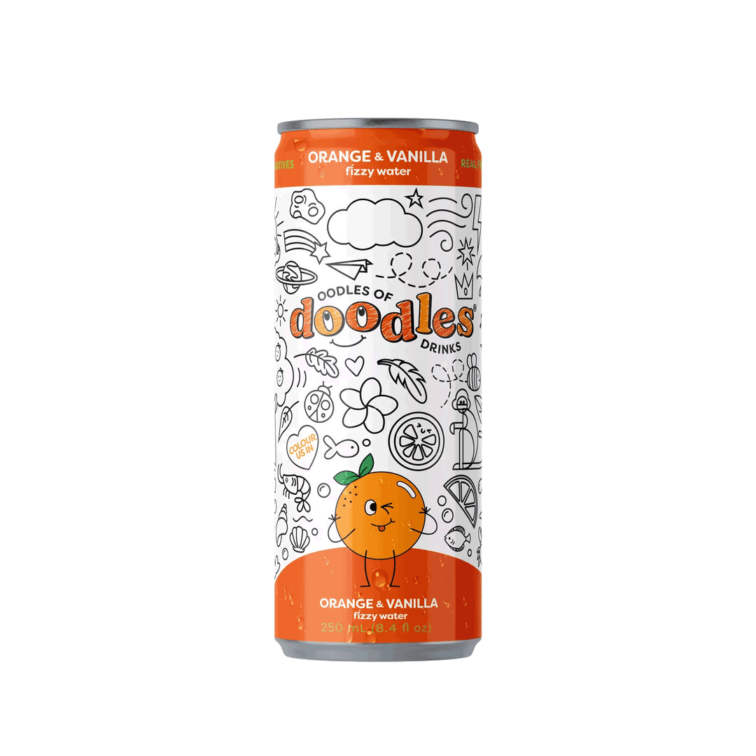 Orange & Vanilla | Fizzy Water