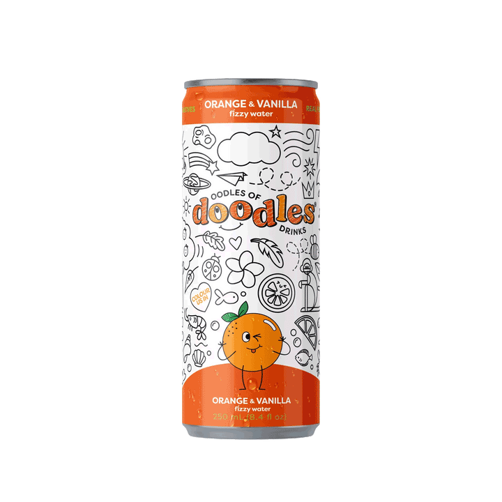 Orange & Vanilla | Fizzy Water
