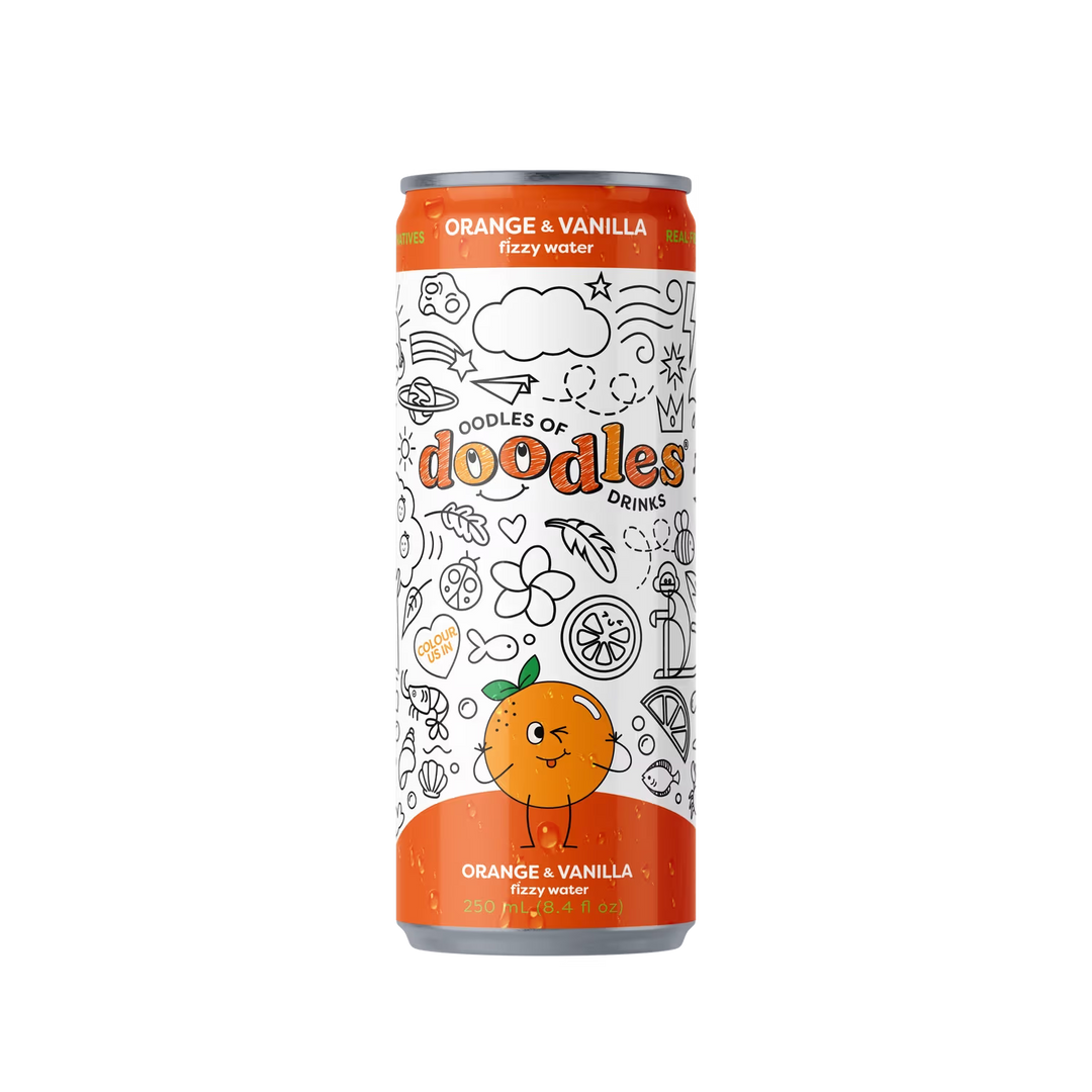 Orange & Vanilla | Fizzy Water