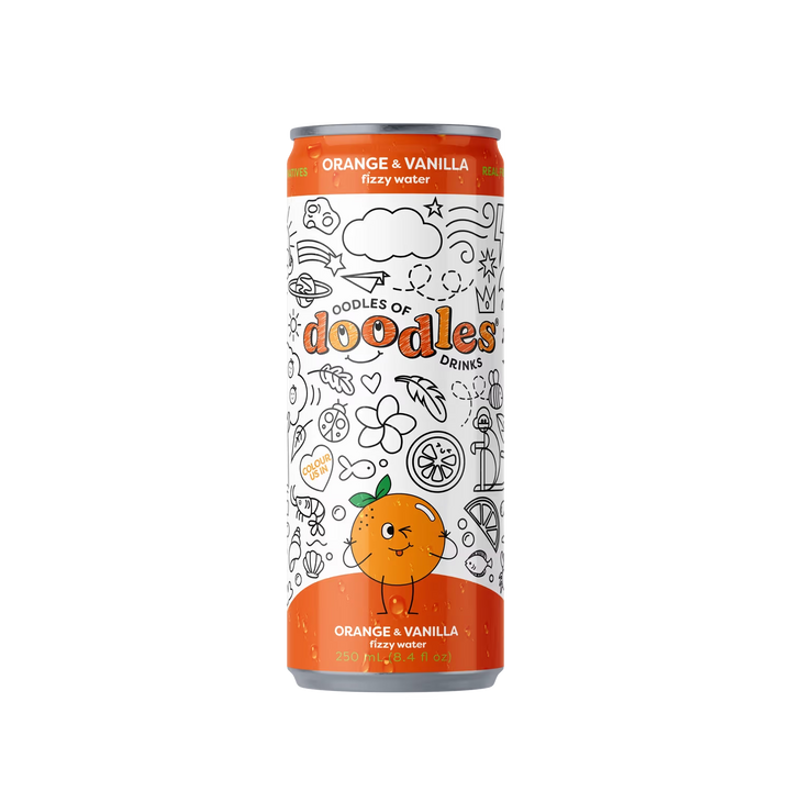 Orange & Vanilla | Fizzy Water